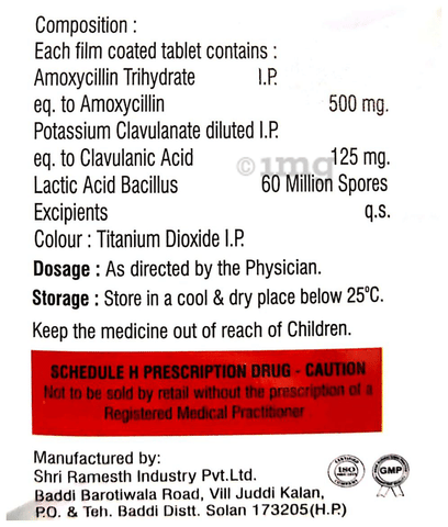 Moxivium-CV Tablet image