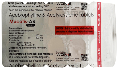 Mucotis-AB Tablet image