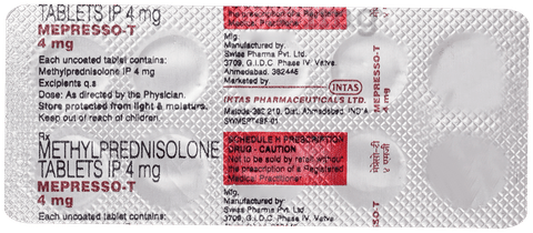 Mepresso T 4mg Tablet image