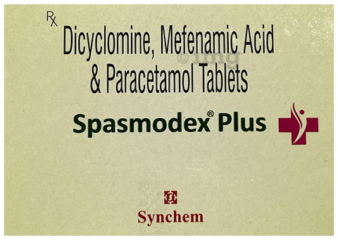 Spasmodex Plus Tablet image Spasmodex Plus Tablet image