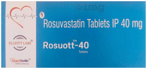 Rosuott 40 Tablet image Rosuott 40 Tablet image