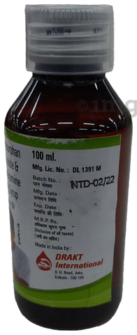 Traxin D Syrup Sugar Free