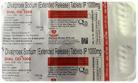 Dial OD 1000 Tablet ER image