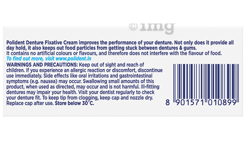 Polident Denture  Fixative Cream image