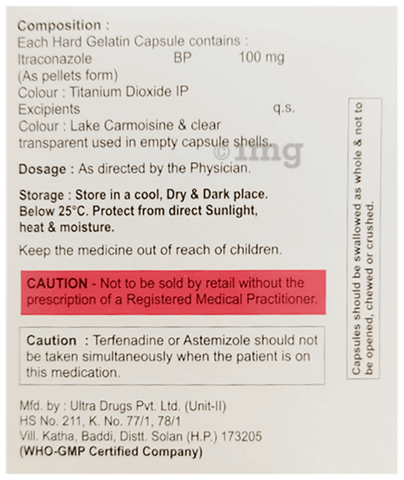 Itrawave 100 Capsule image