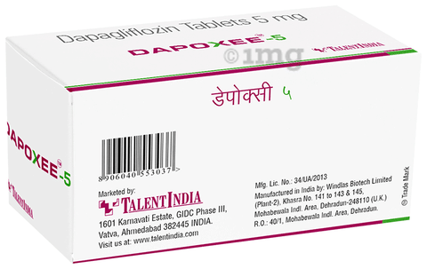 Dapoxee 5 Tablet image