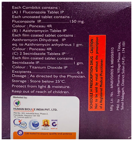 Azinolix-SF Tablet Combikit image