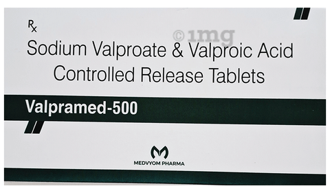 Valpramed 500 Tablet CR image