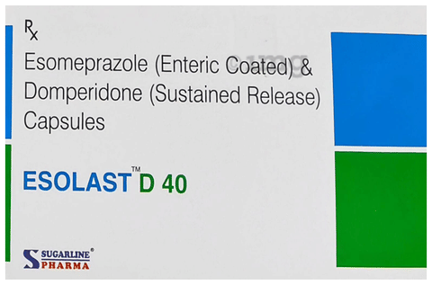Esolast D 40 Capsule SR image Esolast D 40 Capsule SR image
