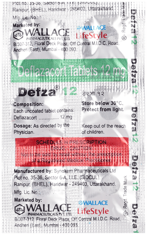 Defza 12mg Tablet image