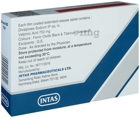 Divaa -OD 750 Tablet ER image Divaa -OD 750 Tablet ER image