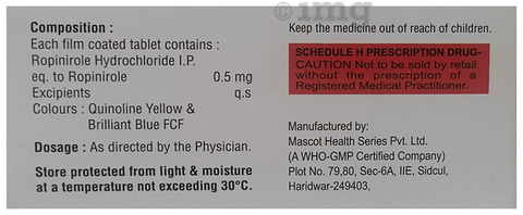 Ropisam 0.5 Tablet