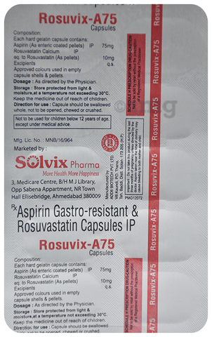Rosuvix-A 75 Capsule image