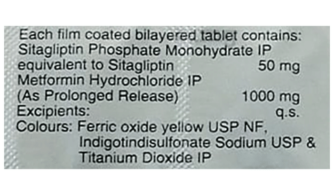 Ignalis-M 50/1000 Tablet PR image Ignalis-M 50/1000 Tablet PR image