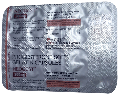 Neogest 200mg Capsule image Neogest 200mg Capsule image