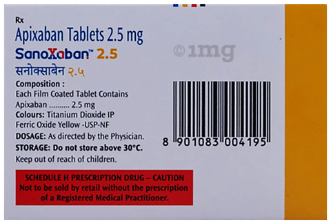 Sanoxaban 2.5 Tablet image Sanoxaban 2.5 Tablet image