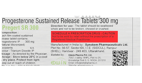 Pregert SR 300 Tablet image Pregert SR 300 Tablet image