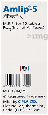 Amlip 5 outlet mg