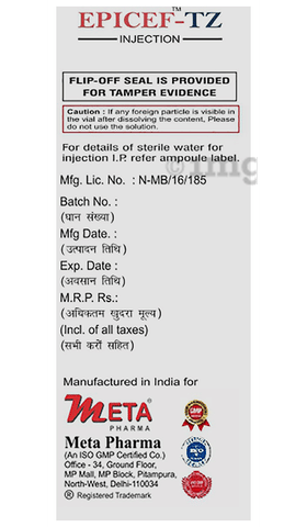 Epicef-TZ Injection image
