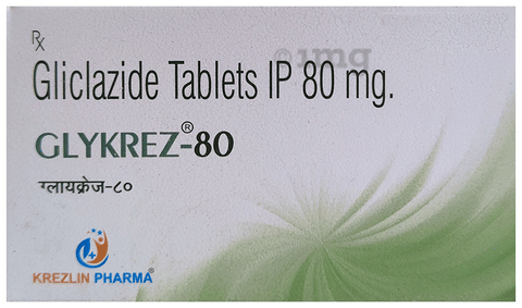 Glykrez 80 Tablet image Glykrez 80 Tablet image