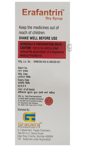 Erafantrin Dry Syrup image