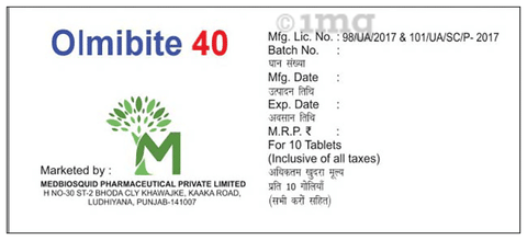 Olmibite 40 Tablet