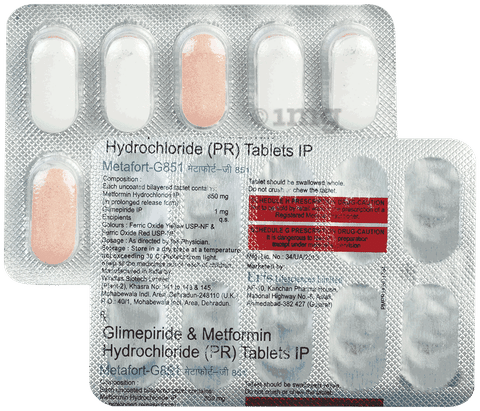 Metafort-G 851 Tablet PR