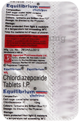 Equilibrium 10mg Tablet image