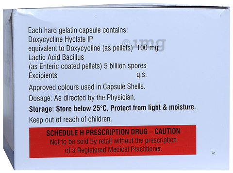 Hdox LB 100mg Capsule image