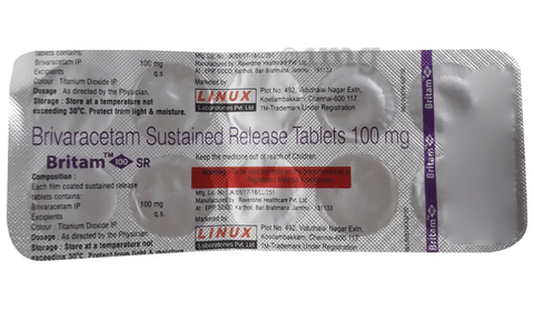 Britam 100 SR Tablet image Britam 100 SR Tablet image