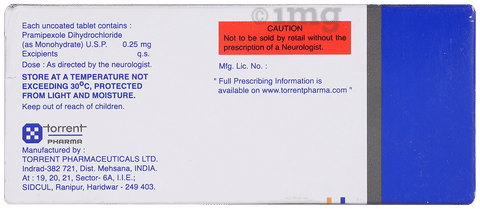 Mirator 0.25 Tablet image