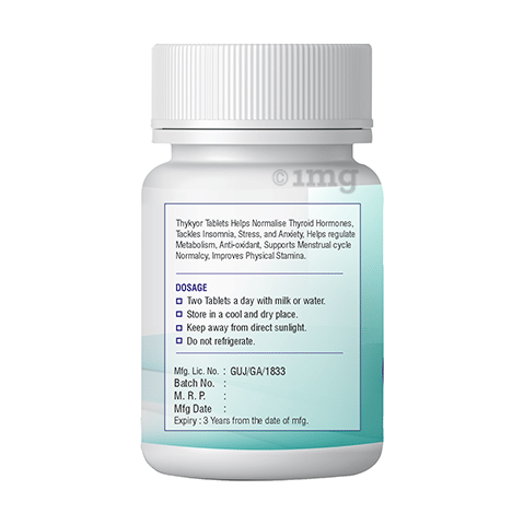 Pharmtech Thykyor Thyroid Tablet image Pharmtech Thykyor Thyroid Tablet image