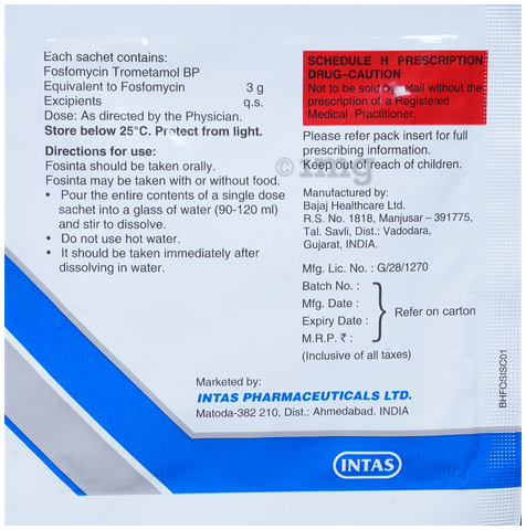 Fosinta Sachet image