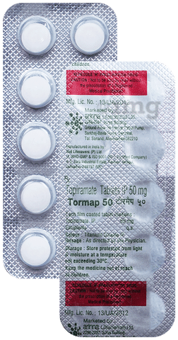 Tormap 50mg Tablet image Tormap 50mg Tablet image