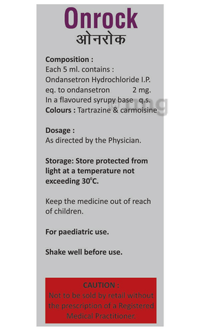 Onrock Oral Solution Strawberry image