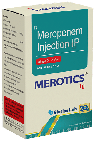 Merotics 1 g Injection image