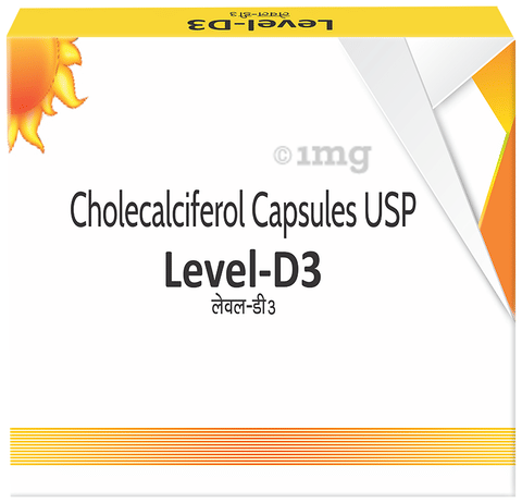 Level-D3 Softgel Capsule image Level-D3 Softgel Capsule image
