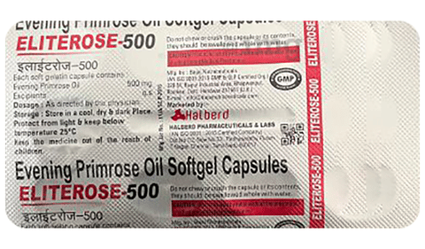 Eliterose 500 Softgel Capsule image