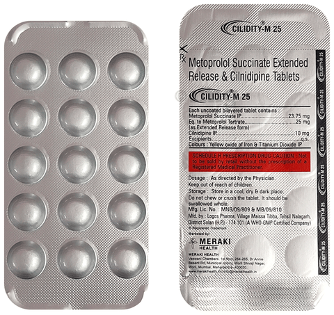 Cilidity-M 25 Tablet ER image