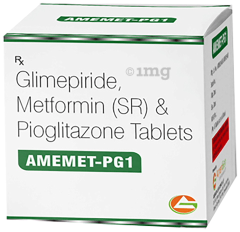 Amemet-PG 1 Tablet SR image Amemet-PG 1 Tablet SR image