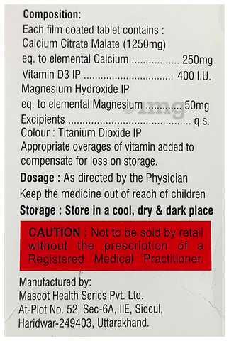 Calcite -CM NF Tablet image