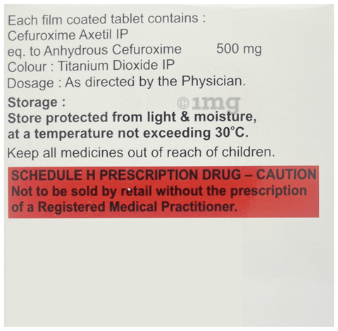 Cefoxive 500 Tablet image Cefoxive 500 Tablet image