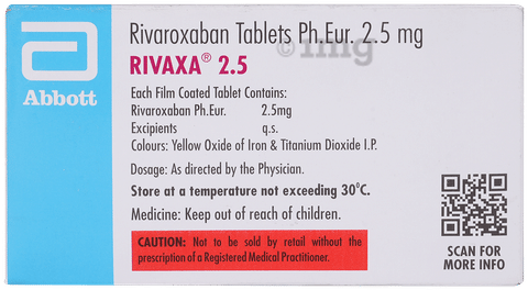 Rivaxa 2.5mg Tablet image