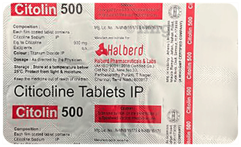 Citolin 500 Tablet image