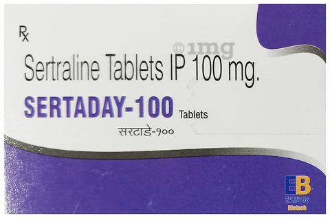 Sertaday 100 Tablet image Sertaday 100 Tablet image