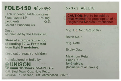 Fole 150 Tablet image