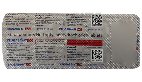 Trugaba-NT 100 Tablet image Trugaba-NT 100 Tablet image