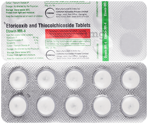 Etowin MR 60mg/4mg Tablet