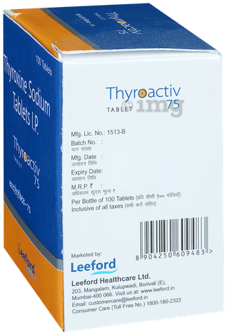Thyroactiv 75 Tablet image