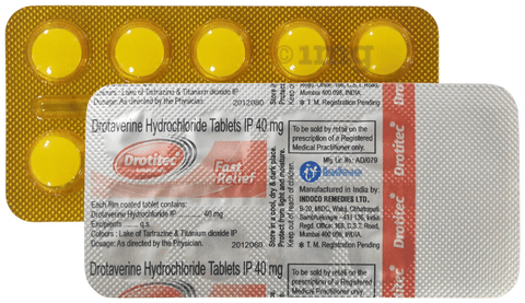 ड्रोटिटेक 40mg टैबलेट image
